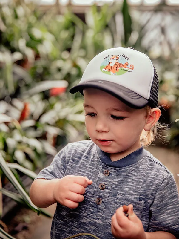 Tiger Kids Trucker Hat