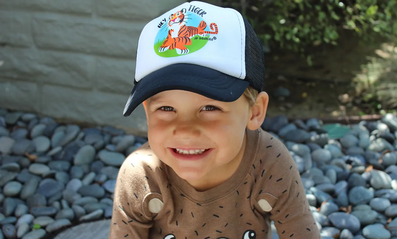 Tiger Kids Trucker Hat