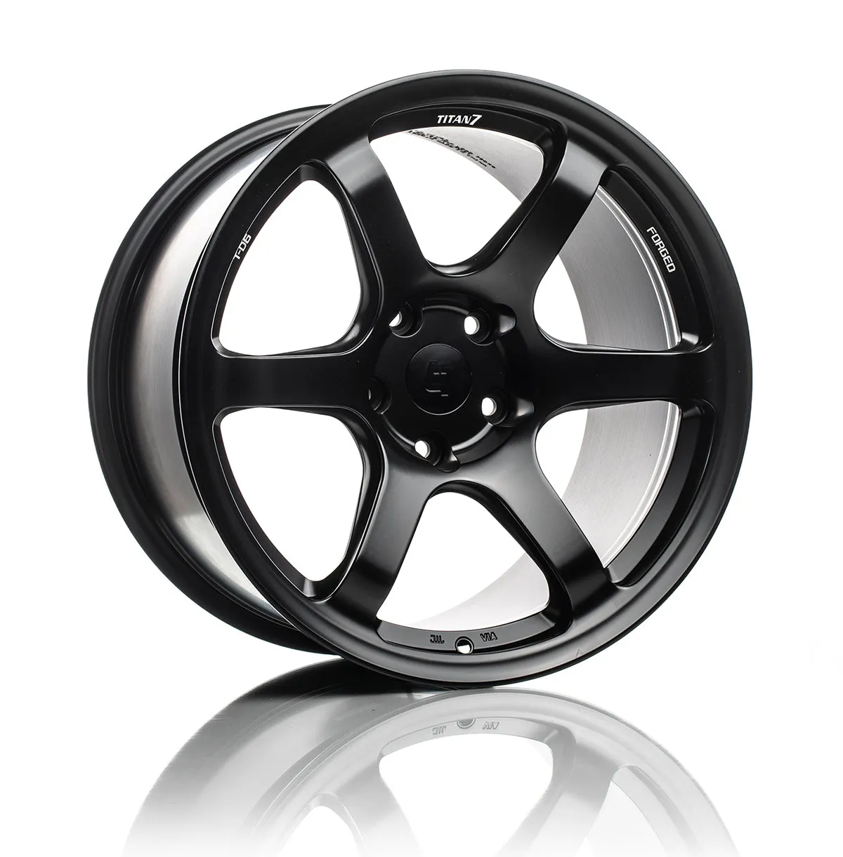 Titan 7 T-D6E Forged 6 Spoke Corvette Wheel Set