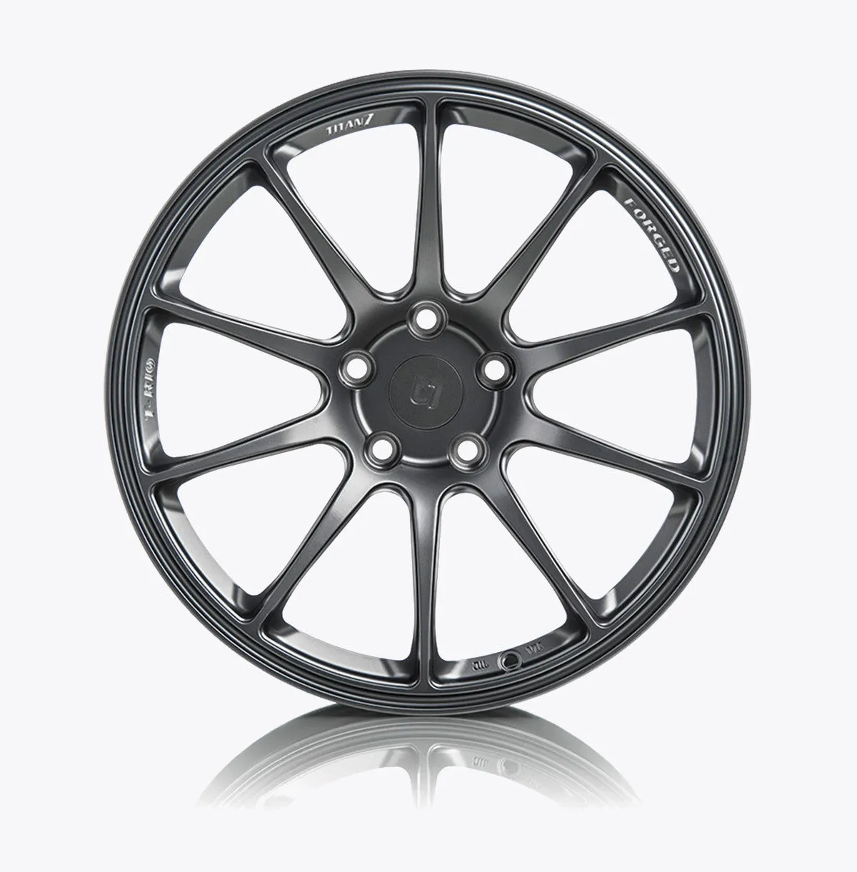 Titan 7 T-R10 Forged 10 Spoke Corvette Wheel Set