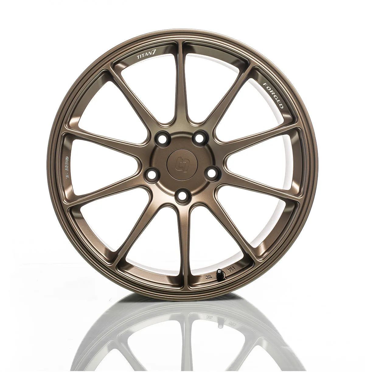 Titan 7 T-R10 Forged 10 Spoke Corvette Wheel Set
