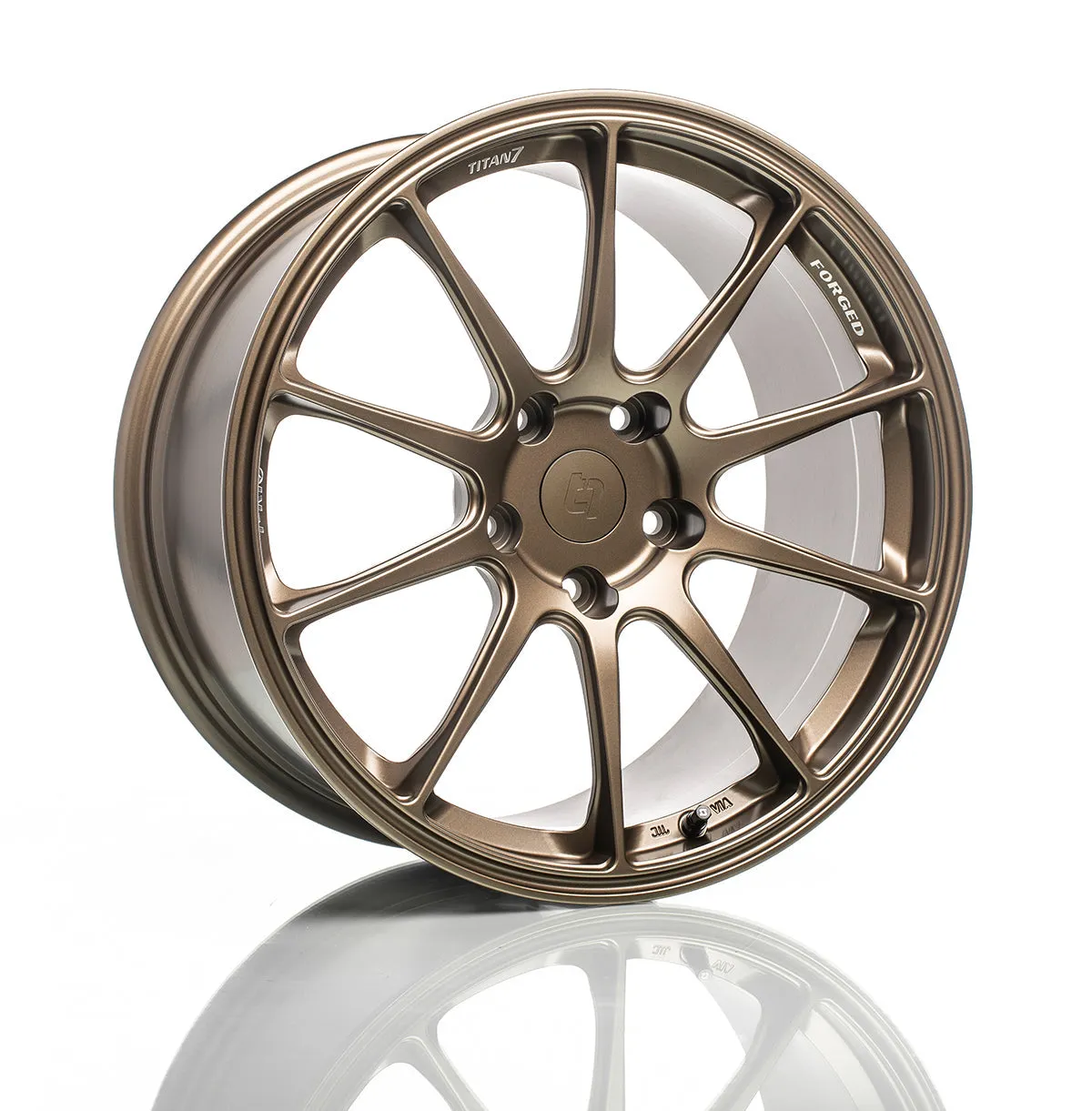Titan 7 T-R10 Forged 10 Spoke Corvette Wheel Set