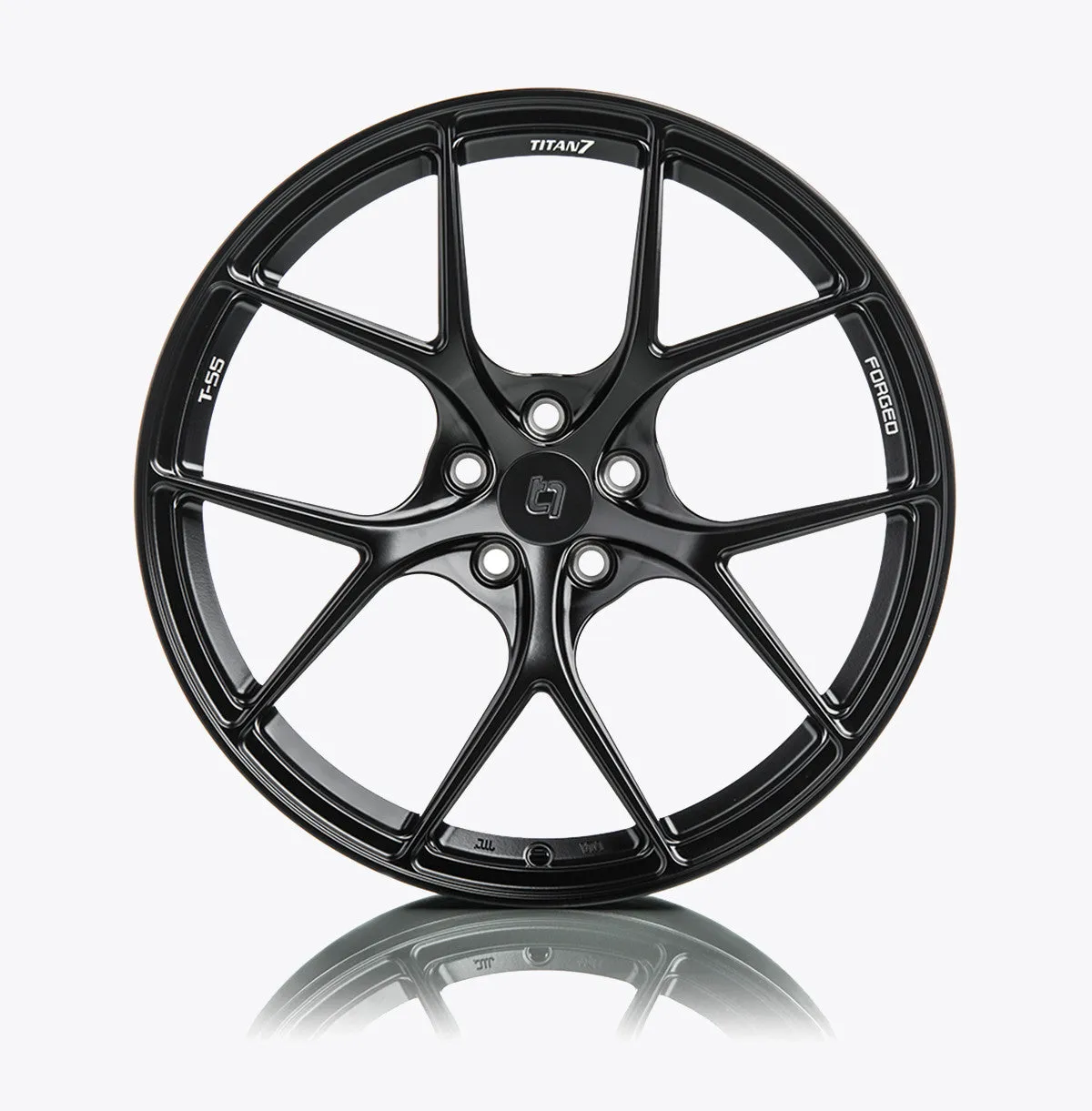 Titan 7 T-S5 Forged Split 5 Spoke Corvette Wheel Set