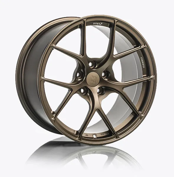 Titan 7 T-S5 Forged Split 5 Spoke Corvette Wheel Set