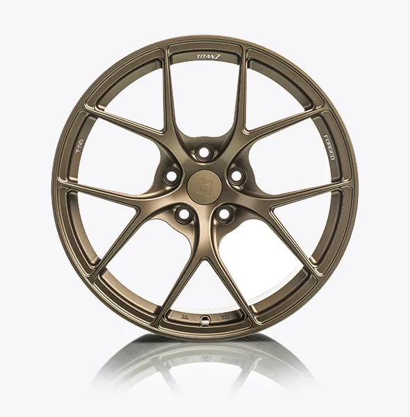 Titan 7 T-S5 Forged Split 5 Spoke Corvette Wheel Set