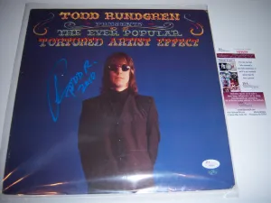 Todd Rundgren Signed Autographed "The Ever Popular Tortured Artist Effect" Record Album (JSA COA)