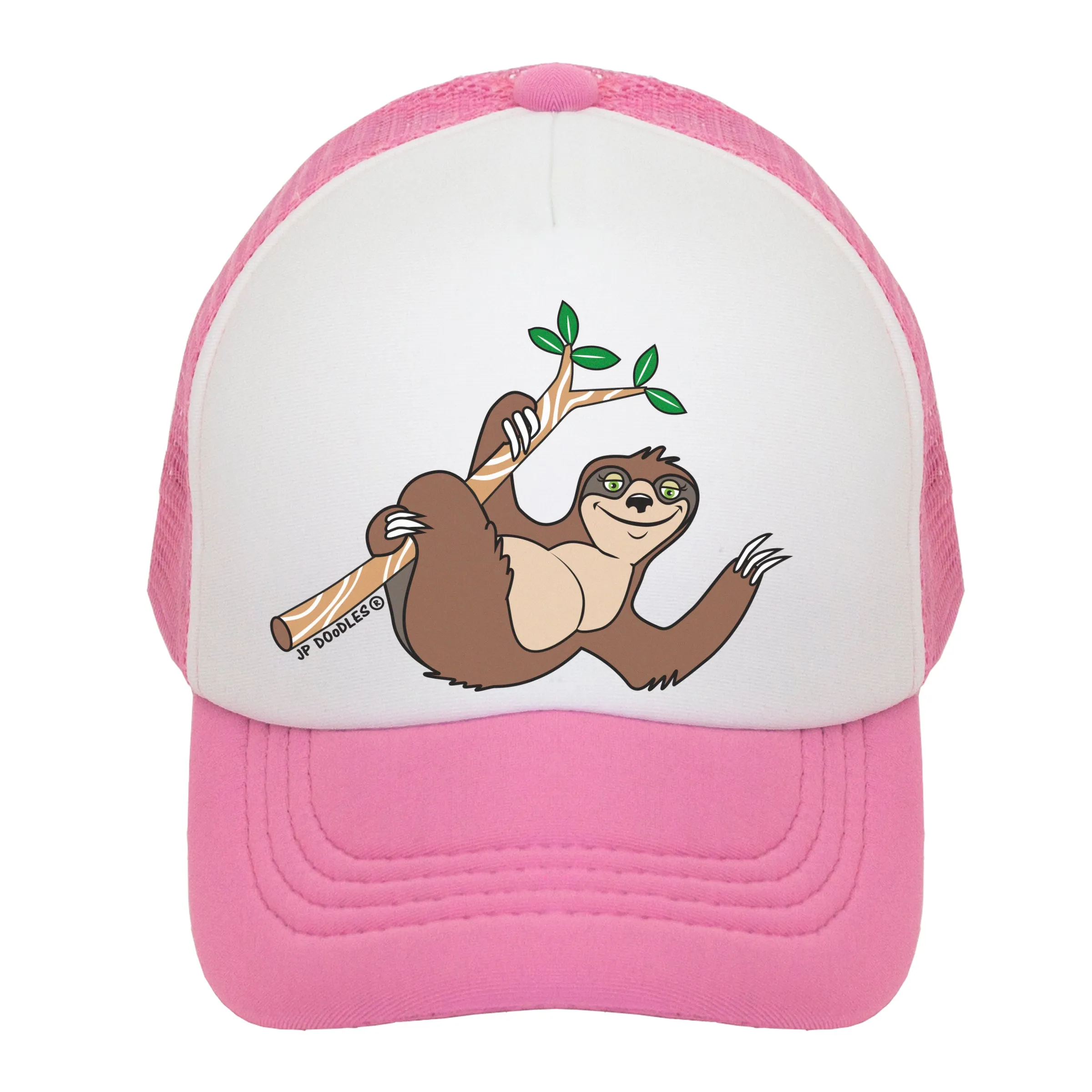 Tree Sloth Kids Trucker Hat