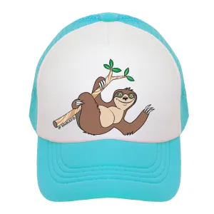 Tree Sloth Kids Trucker Hat