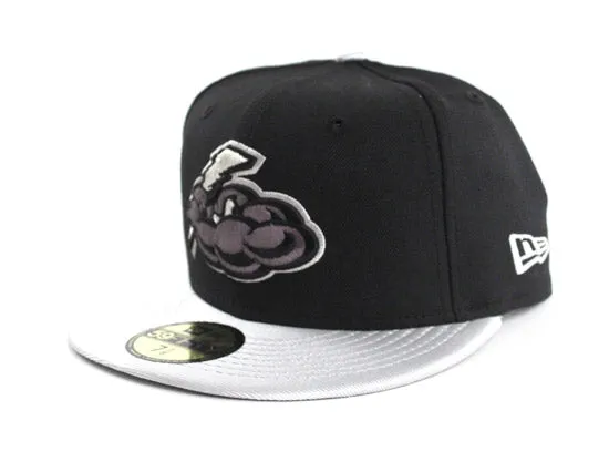 Trenton Thunder New Era 59FIFTY Custom Fitted Hats (Air Jordan Chrome 8 VIII Retro)