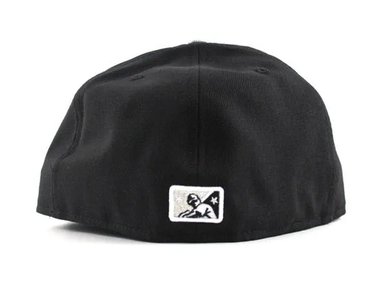 Trenton Thunder New Era 59FIFTY Custom Fitted Hats (Air Jordan Chrome 8 VIII Retro)