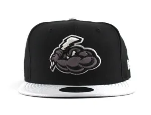 Trenton Thunder New Era 59FIFTY Custom Fitted Hats (Air Jordan Chrome 8 VIII Retro)
