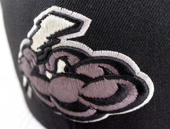 Trenton Thunder New Era 59FIFTY Custom Fitted Hats (Air Jordan Chrome 8 VIII Retro)