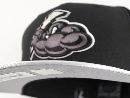 Trenton Thunder New Era 59FIFTY Custom Fitted Hats (Air Jordan Chrome 8 VIII Retro)
