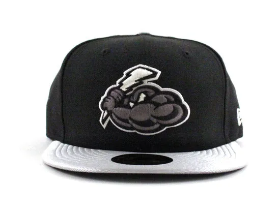 Trenton Thunder New Era 59FIFTY Custom Fitted Hats (Air Jordan Chrome 8 VIII Retro)