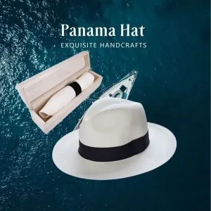 🌿Unisex Classic Panama Hat-Delicate Hand Knitting