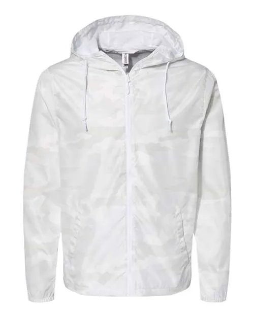 Unisex Lightweight Windbreaker Full-Zip Jacket
