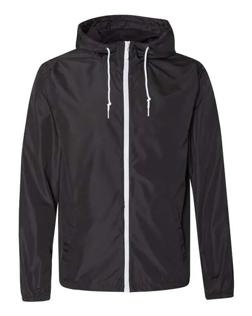 Unisex Lightweight Windbreaker Full-Zip Jacket