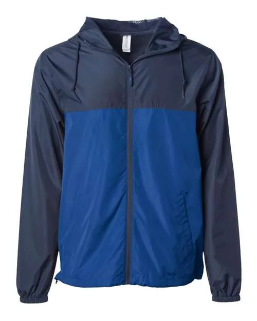 Unisex Lightweight Windbreaker Full-Zip Jacket