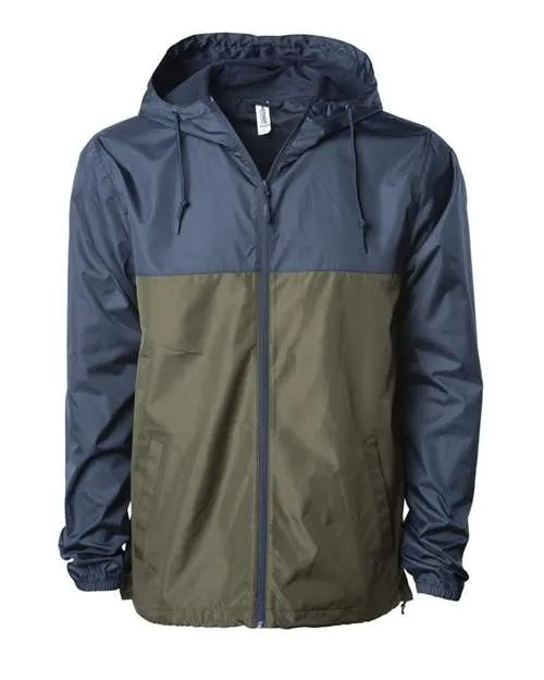 Unisex Lightweight Windbreaker Full-Zip Jacket