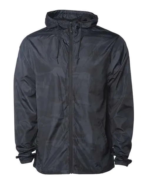 Unisex Lightweight Windbreaker Full-Zip Jacket