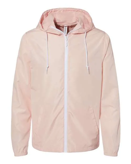 Unisex Lightweight Windbreaker Full-Zip Jacket