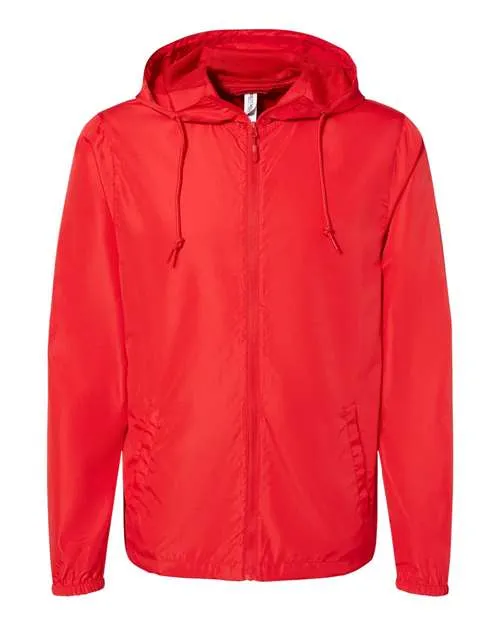 Unisex Lightweight Windbreaker Full-Zip Jacket
