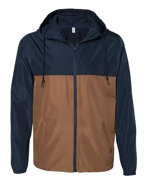 Unisex Lightweight Windbreaker Full-Zip Jacket