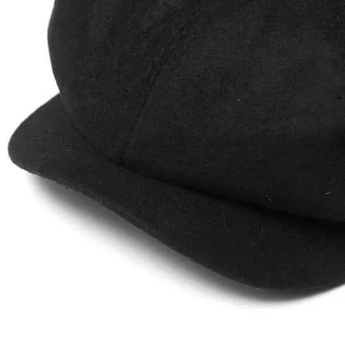 Unisex Women Men Newsboy Flat Cabbie Linen Berets Duckbill Cap Hat