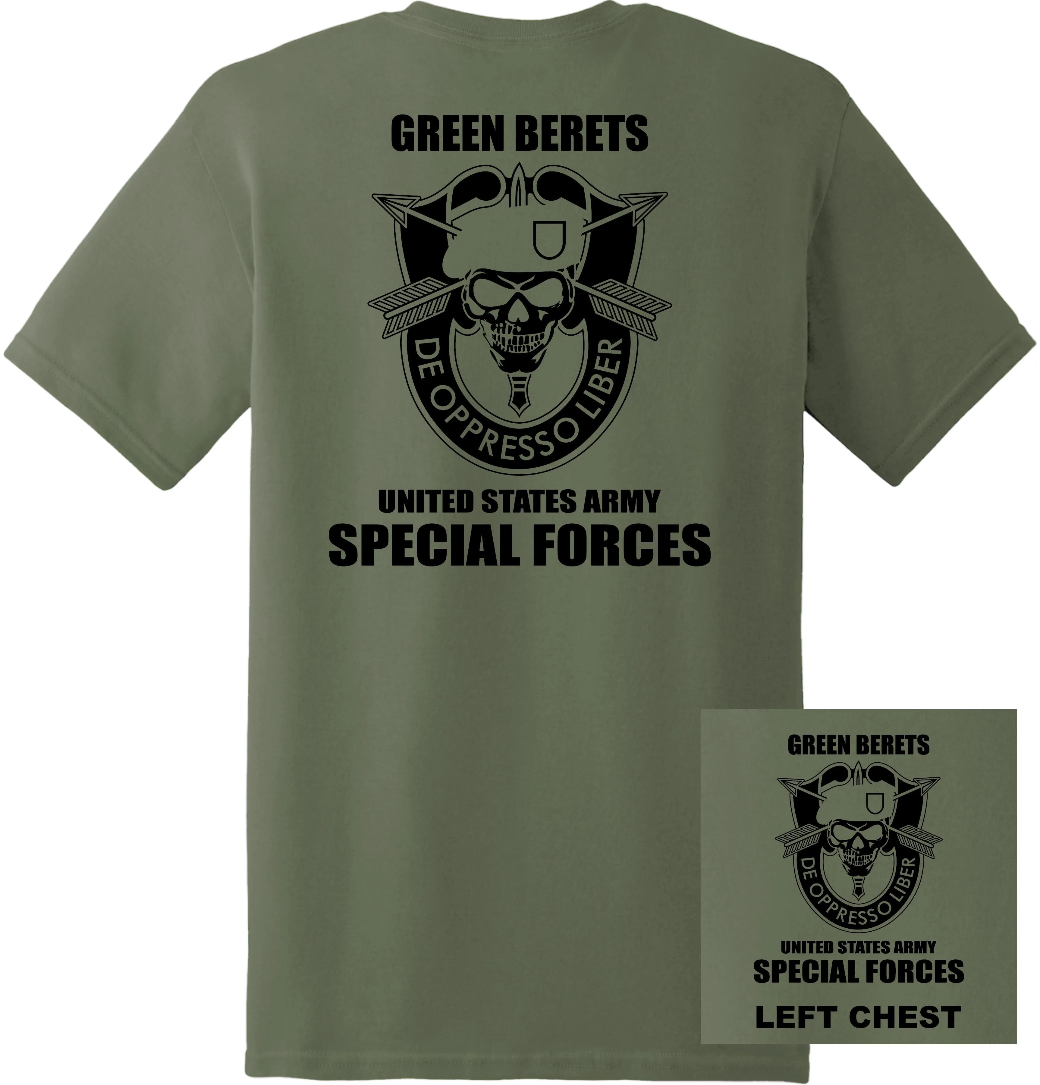 US Army - Special Forces Green Berets T-Shirt
