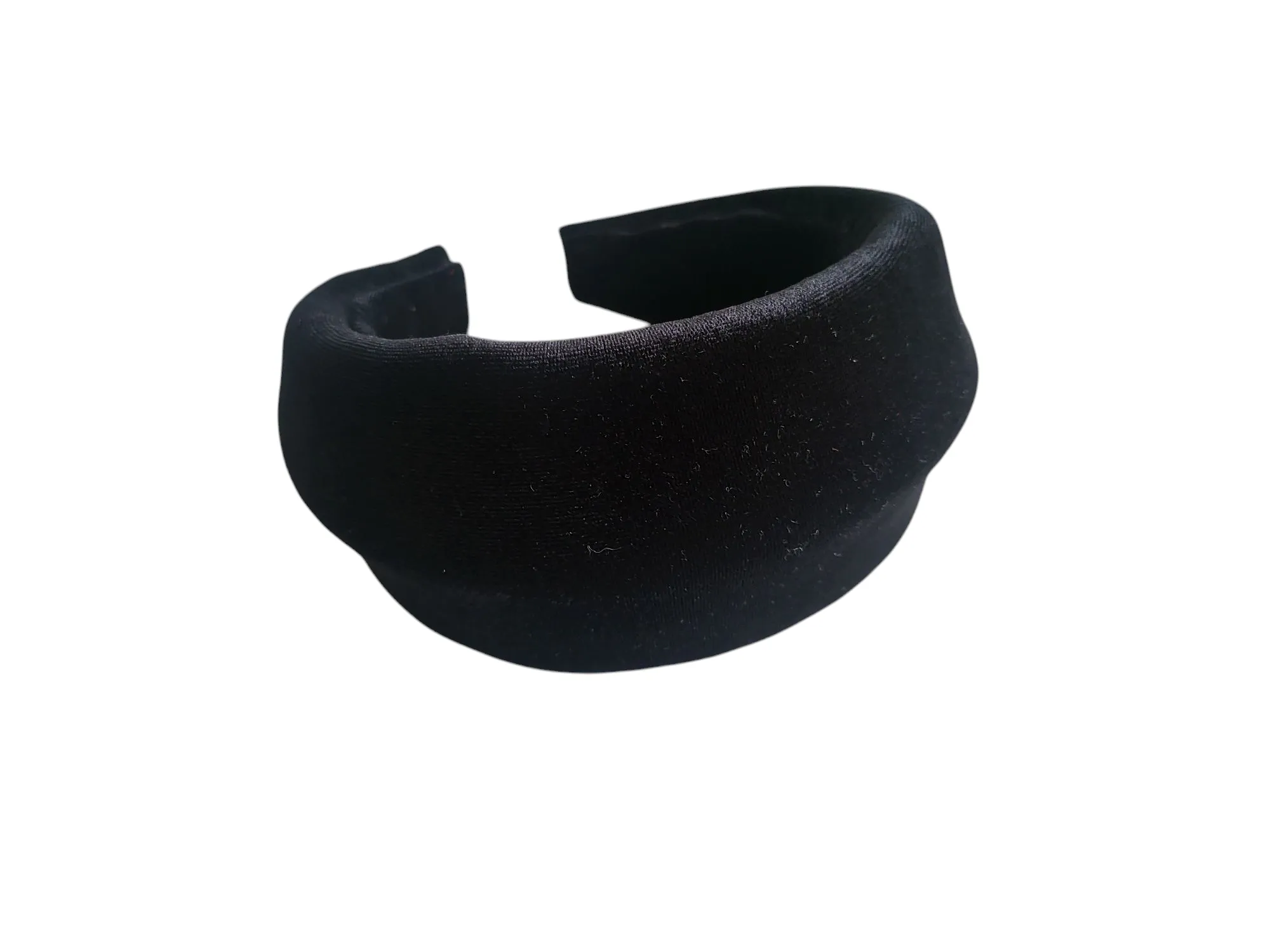 Velvet Ridged Headband, Halo Crown Fascinator 7.5 or 10 cm Wide (colour options)