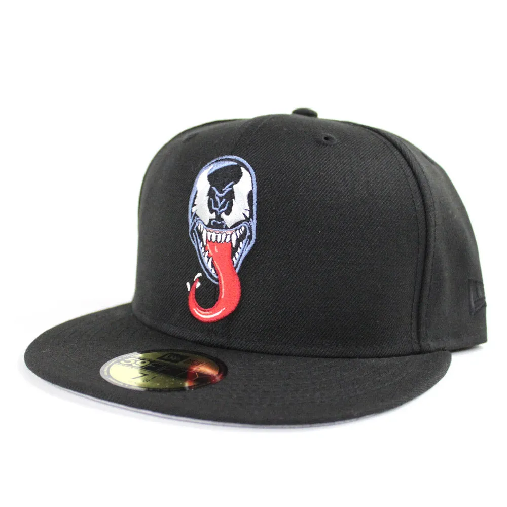 VENOM New Era 59Fifty Fitted Hats (Gray Under Brim)