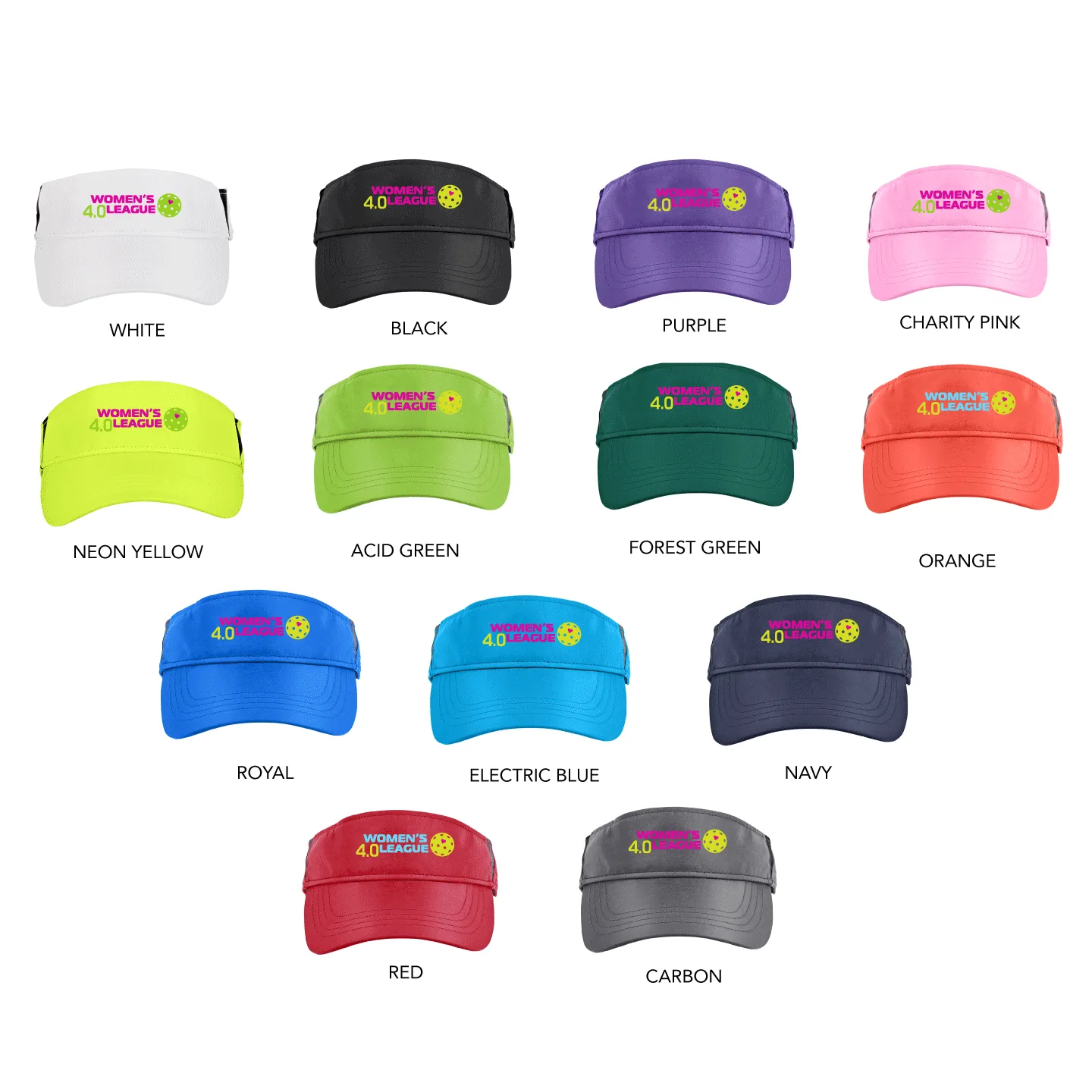 Villages Women's 4.0 League Performance Visor