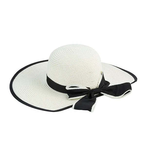 Vintage Summer Straw Beach Hat
