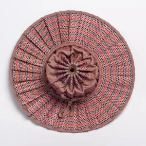 Wax Flower Hat Child Capri