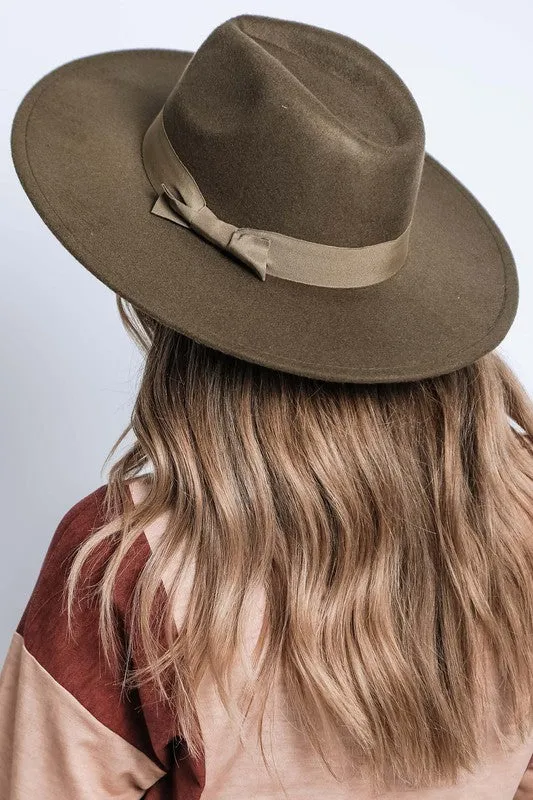 Wide Brim Panama Hat