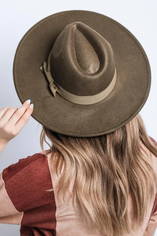 Wide Brim Panama Hat