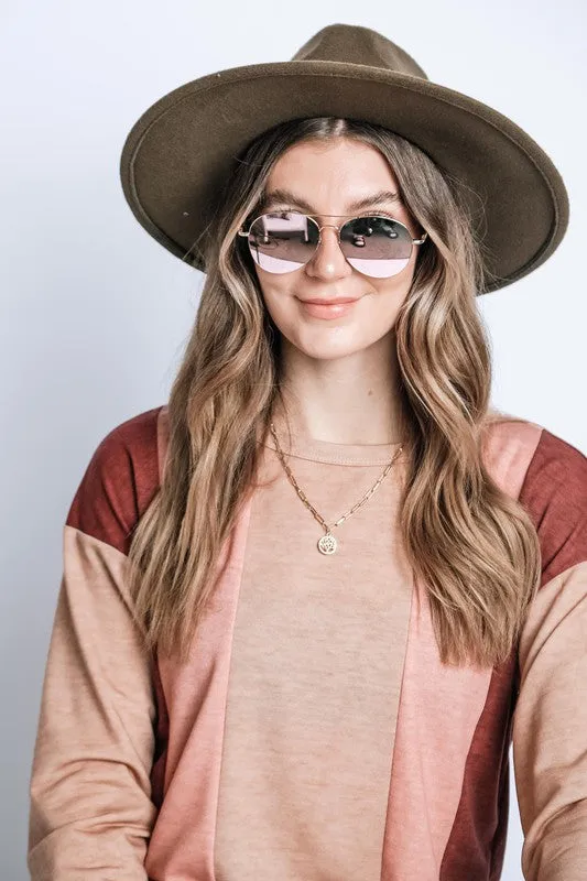 Wide Brim Panama Hat