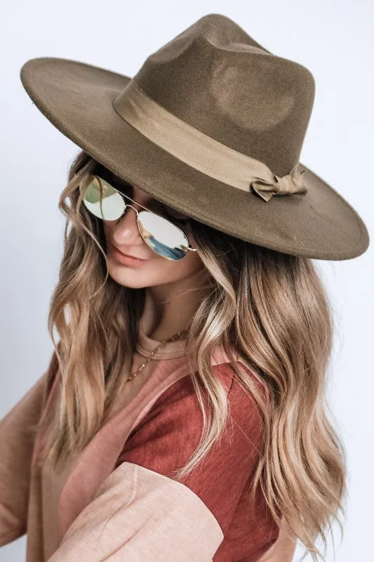 Wide Brim Panama Hat
