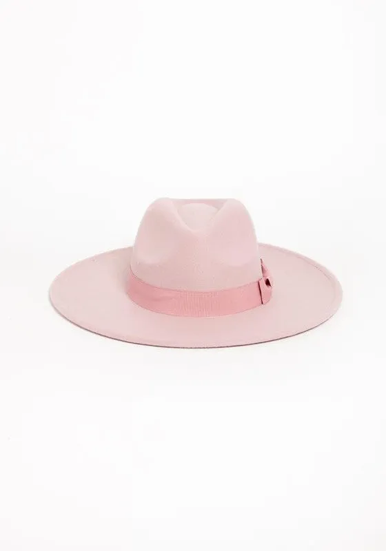 Wide Brim Panama Hat