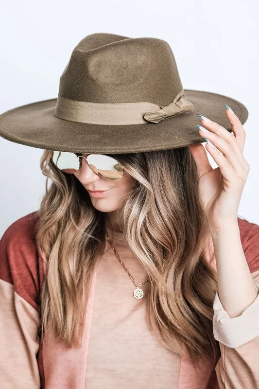 Wide Brim Panama Hat