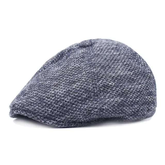 Winter Beret Hat for Men - Coffee,Blue,Black