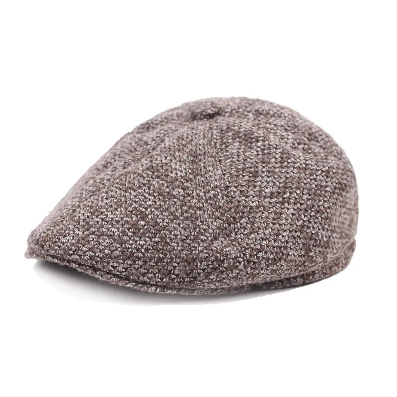 Winter Beret Hat for Men - Coffee,Blue,Black