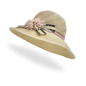 Womens Mens Wide Brim Straw Panama Hat Fedora Summer Beach Hat UPF Straw Hat for Women