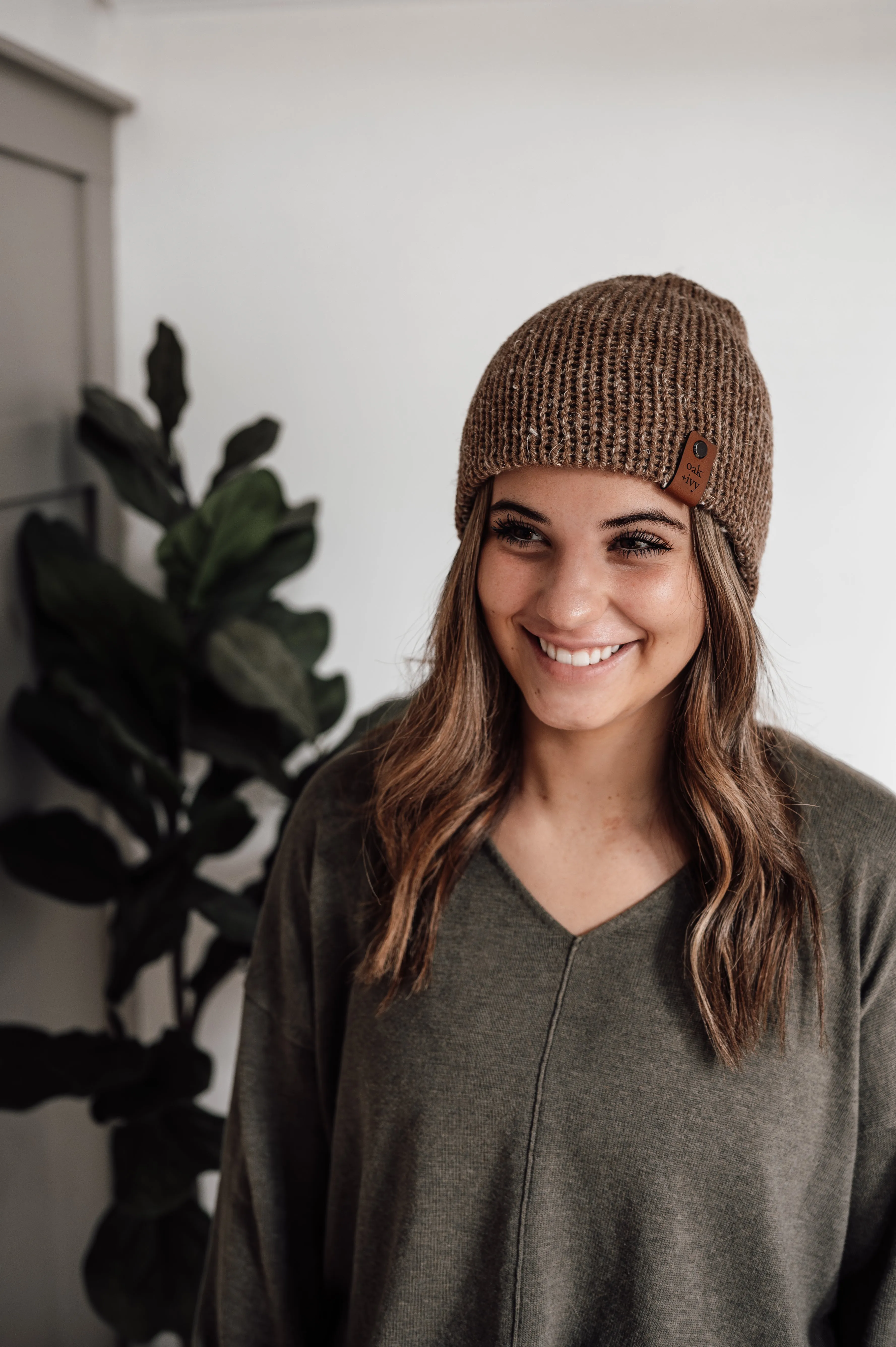 Woodland Knit Beanie - Chickory Root