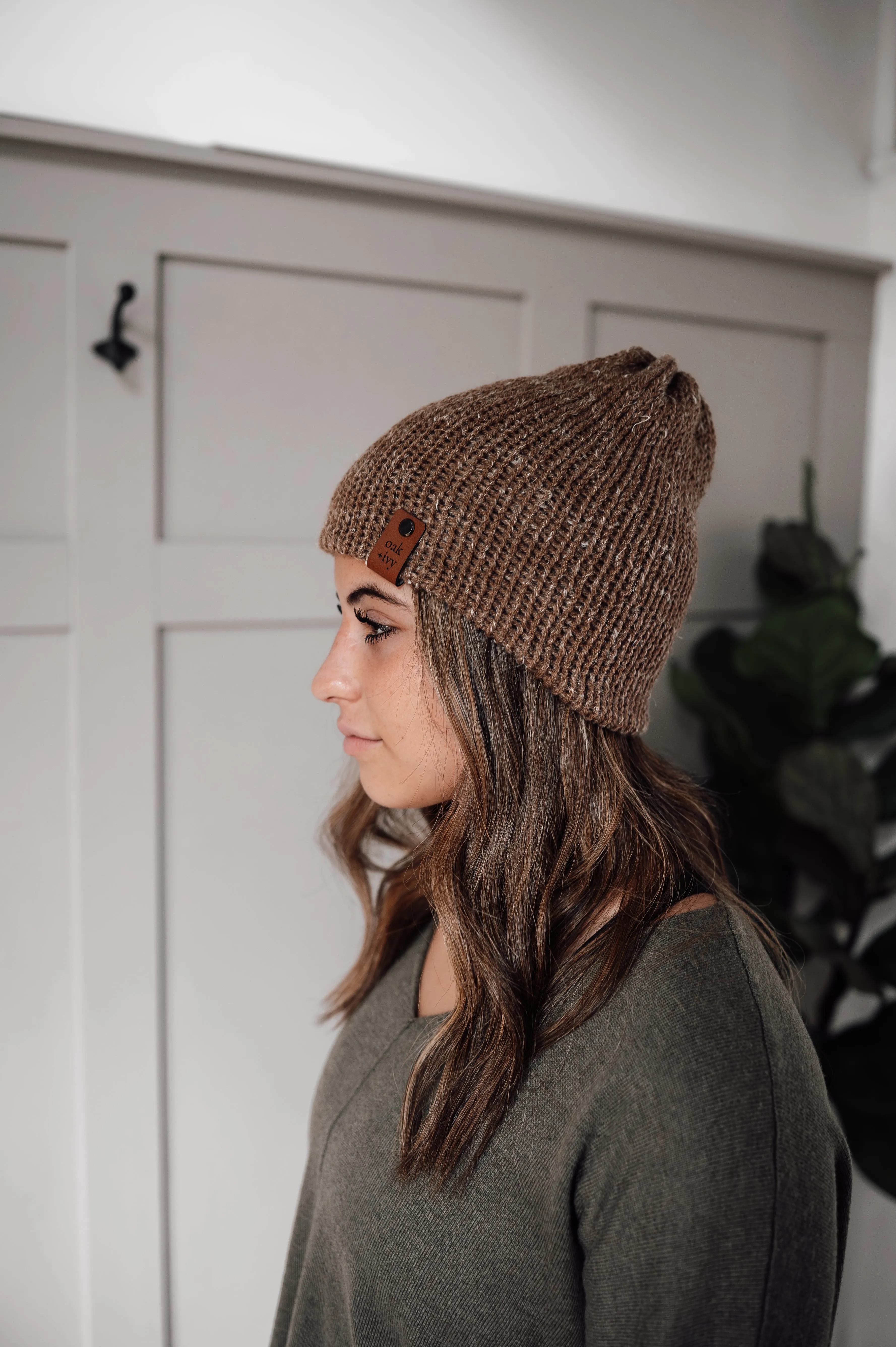 Woodland Knit Beanie - Chickory Root