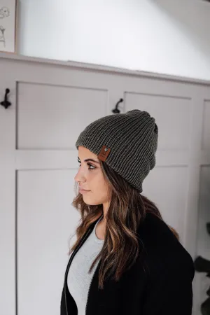 Woodland Knit Beanie - Clover