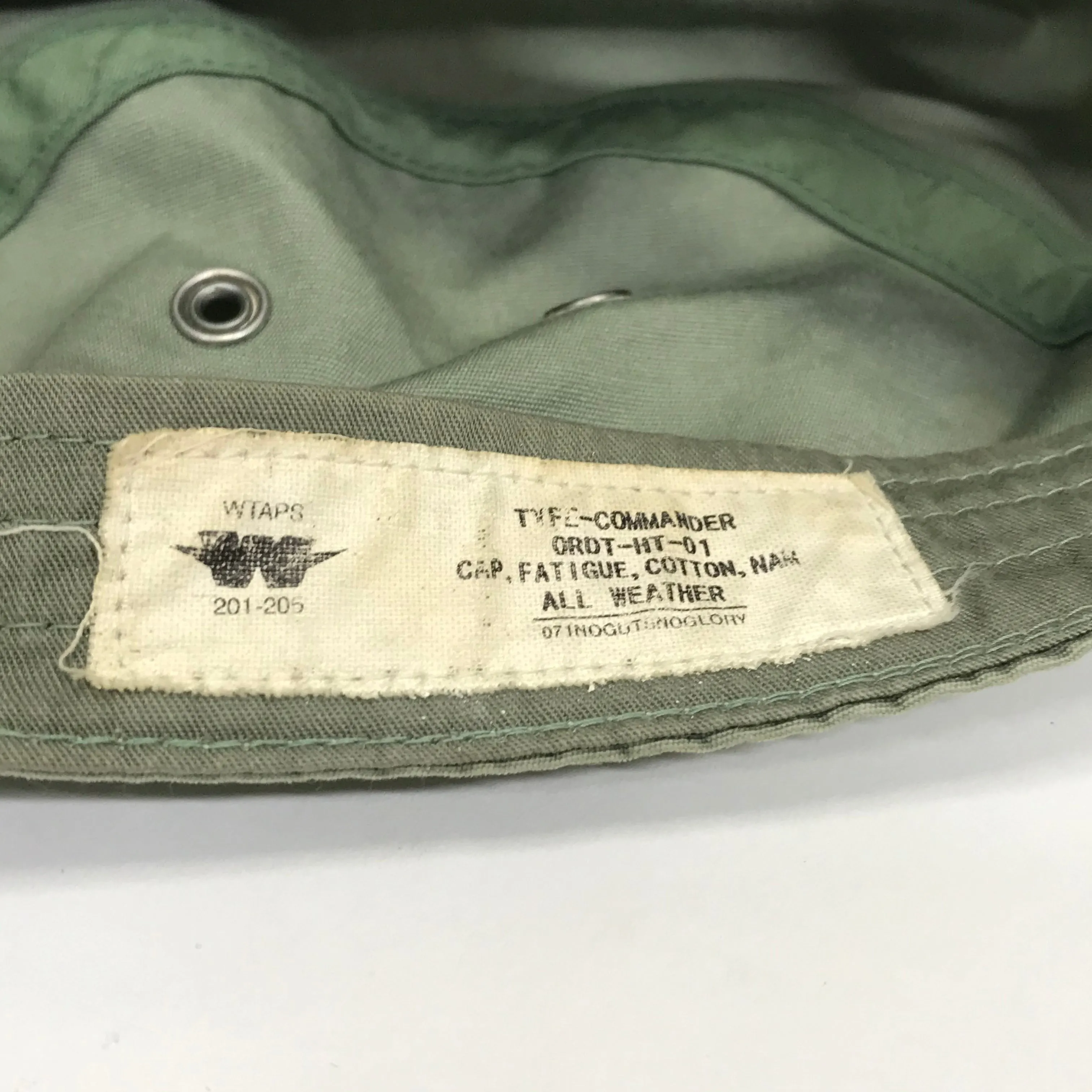 WTaps 07SS Commander 5 Panel Cap Olive
